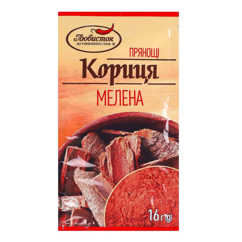 Кориця мелена Любисток 16г